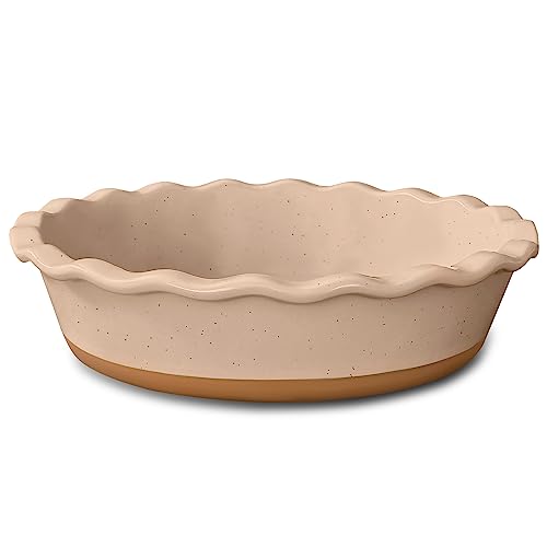 Mora Modern Farmhouse Style Ceramic Pie Pan (27.99 Count)