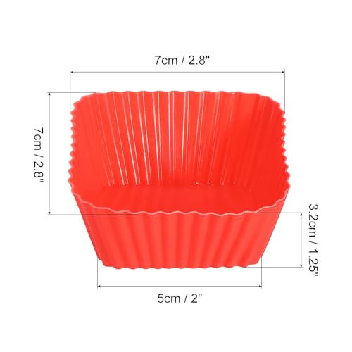 18Pcs Silicone Cupcake Baking Cups (18 Count)