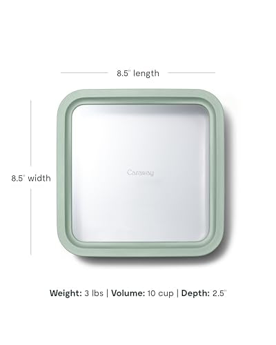 2 Piece Glass Food Storage Set with Lids (2 Count)