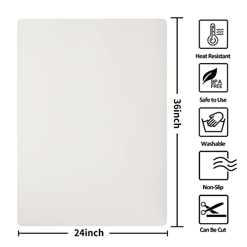 Slicone Mat Heat Resistant Mats for Countertop (36 Count)
