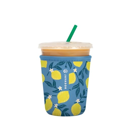 JavaSok Iced Coffee & Cold Soda Insulated Neoprene Cup Sleeve