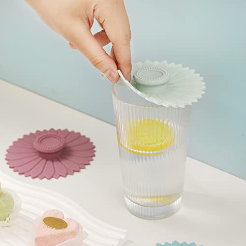 Sunflower Silicone Cup Covers (3 Count)