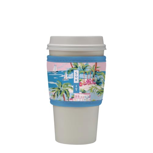 HotSok Coffee & Tea Reusable Insulated Neoprene Cup Sleeve