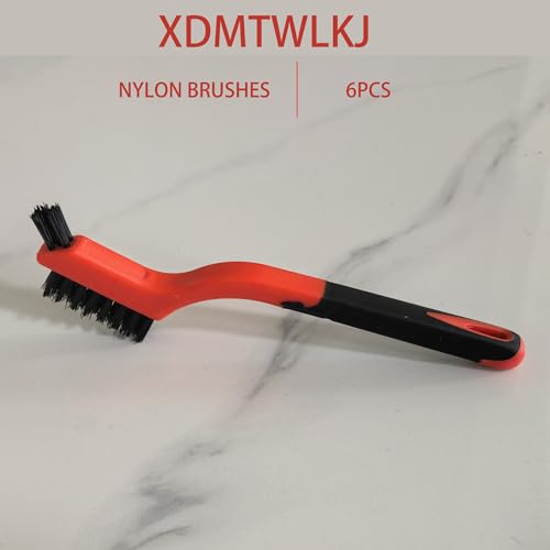 6 Pack Nylon Cleaning Brushes (6 Count)