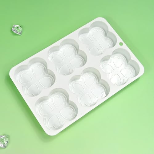 Four Leaf Clover Shape Silicone Mold Cake Mould Cone Mousse Dessert Decorating Tools Kitchen Accessories