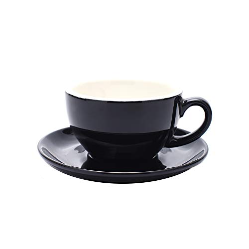 Cappuccino Barista Cup and Saucer Latte Art and Americano New Bone China for Coffee Shop