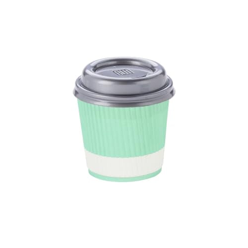 Ripple Wall Coffee Cups 500 Count 4 Ounce Insulated Light Green Paper Cups