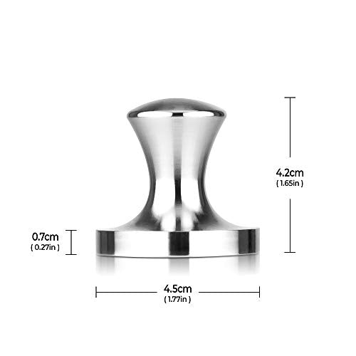 Stainless Steel Espresso Coffee Tamper Filling Tool 45mm