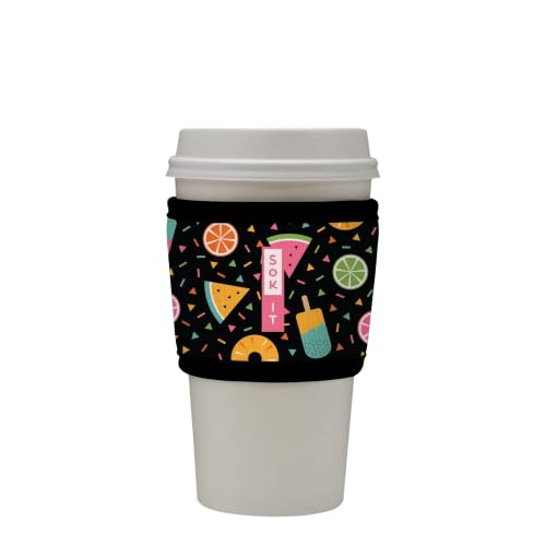HotSok Coffee & Tea Reusable Insulated Neoprene Cup Sleeve