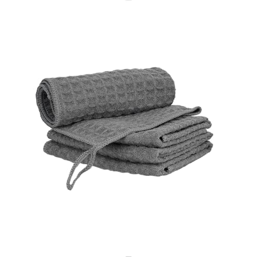 4 Pack Microfiber Espresso Barista Cleaning Towels (4 Count)