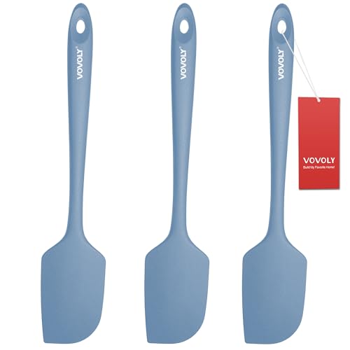 3 Pack Large Silicone Spatula for Kitchen