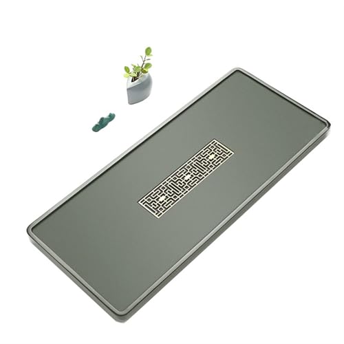 Tea Set Natural Tianluo Green Stone Tea Tray Original Stone Whole Rare Stone Household Simple Tea Table Kung Fu Tea Tray Chinese Tea Set