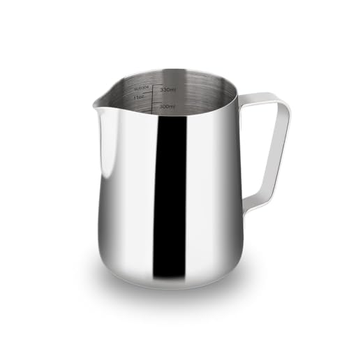 12oz Milk Frothing Pitcher Stainless Steel Espresso Steaming Jug