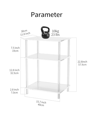 Acrylic Side Table