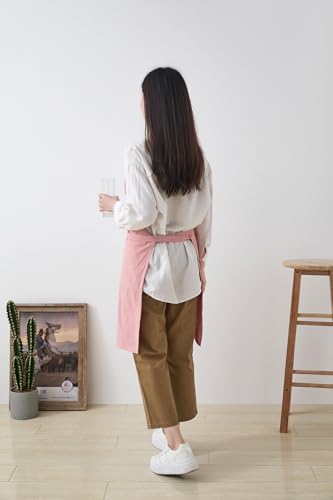 Cotton Linen Apron for Women