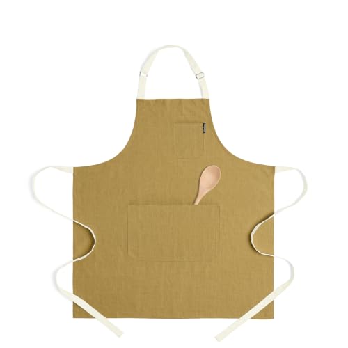 100% Pure Linen Apron