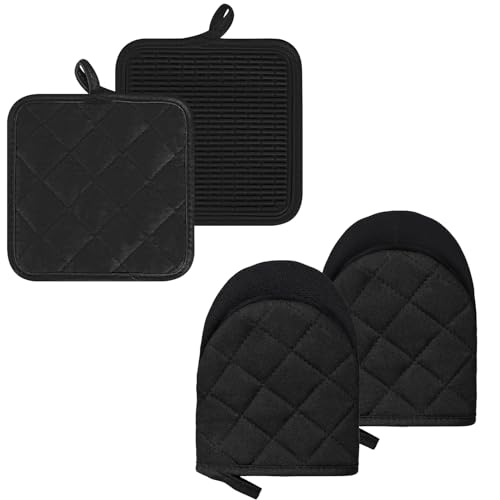 Oven Mitts and Pot Holders Set (5.99 Count)