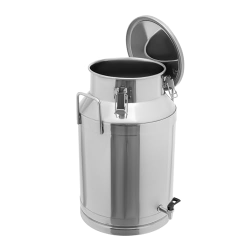 Milk Can with a Faucet