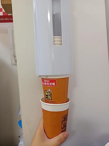 Coffee Machine or Water Dispenser Wall Mounted Disposable Cup Dispenser