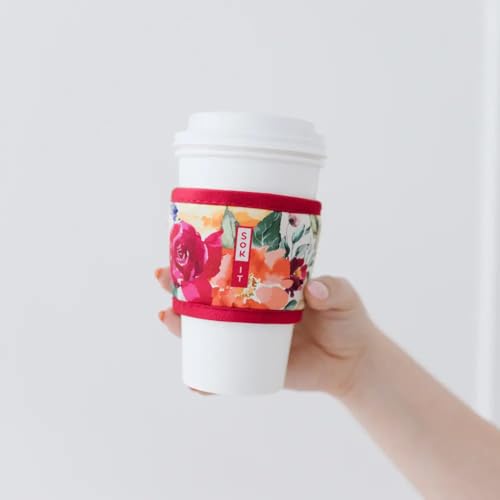 HotSok Coffee & Tea Reusable Insulated Neoprene Cup Sleeve