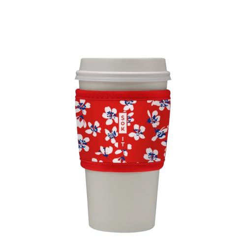 HotSok Coffee & Tea Reusable Insulated Neoprene Cup Sleeve