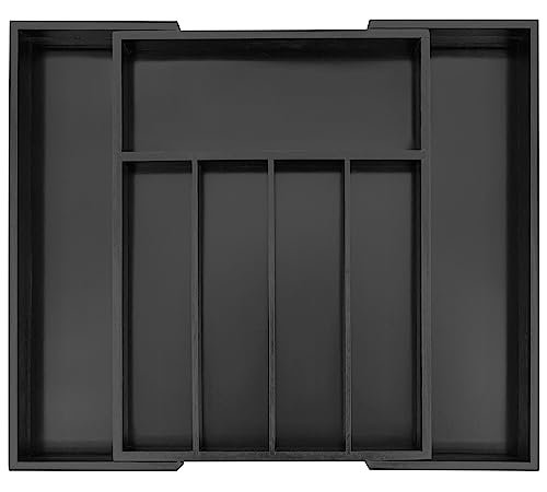 Bamboo Silverware Drawer Organizer