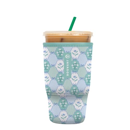 JavaSok Iced Coffee & Cold Soda Insulated Neoprene Cup Sleeve