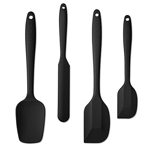 4 Piece Silicone Spatula Set with Stainless Steel Core (4 Count)