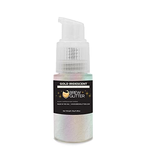 Brew Glitter Edible Drink Glitter Pump 1x 25g for Cocktails