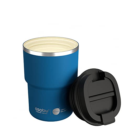 Travel Mug Ceramic Coated Stainless Steel Insulated with Leak and Spill Proof Lid