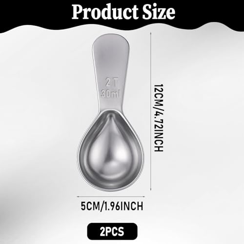 2 Pcs 2 Tbsp Scoop (2 Count)