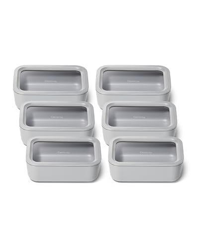 6 Piece Glass Food Storage Set with Lids (6 Count)