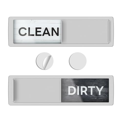 KitchenTour Dishwasher Magnet Clean Dirty Sign