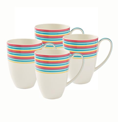 Kit Kemp Mug 17oz Calypso Stripe Coffee & Tea Mug