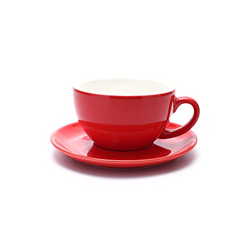 Double Espresso Coffee Cup and Saucer