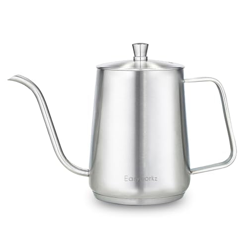Gooseneck Pour Over Coffee Kettle 30 fl oz Stainless Steel Hand Drip Coffee Pot With Long Narrow Spout