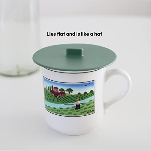 Silicone Cup Covers for Drinks (2 Count)