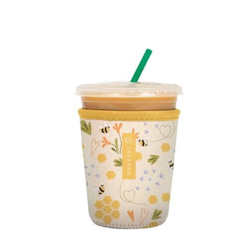 JavaSok Iced Coffee & Cold Soda Insulated Neoprene Cup Sleeve