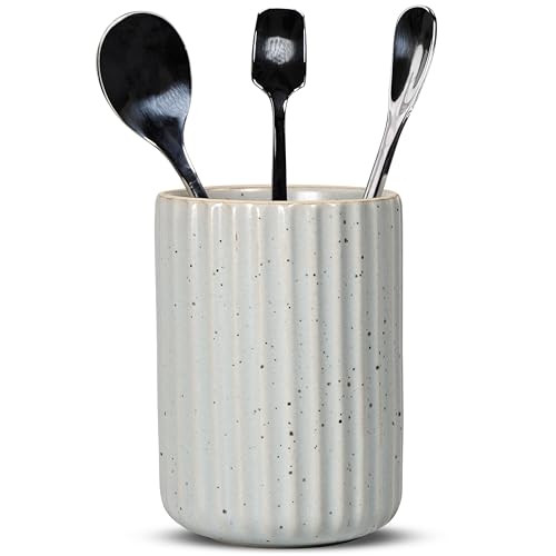 Ceramic Spoon Holder for Coffee Bar