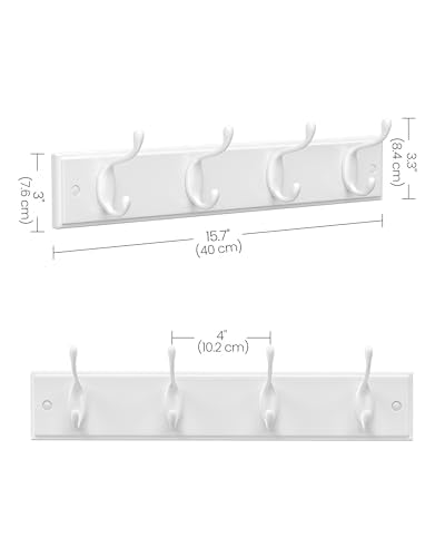 Wall Mounted Coat Racks (2 Count)