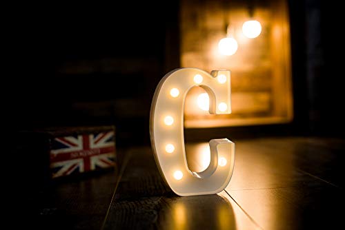 LED Letter Lights Sign Marquee Light Up Letters Sign for Night Light Wedding
