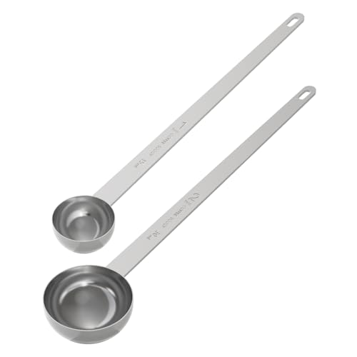 Extra Long Handle Coffee Scoop Set (2 Count)