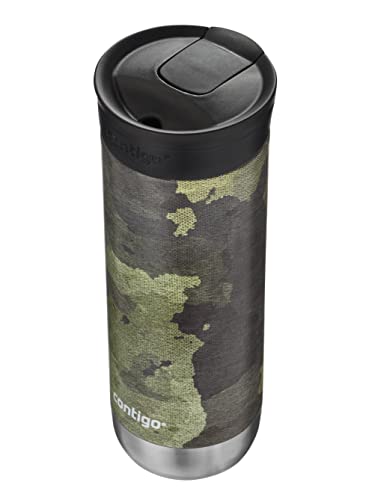 Huron Stainless Steel Travel Mug with SNAPSEAL Lid 20oz. Camo