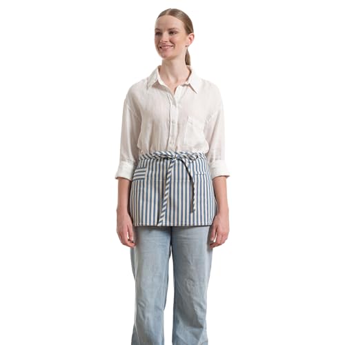 Chef Waist Aprons for Women with Pockets