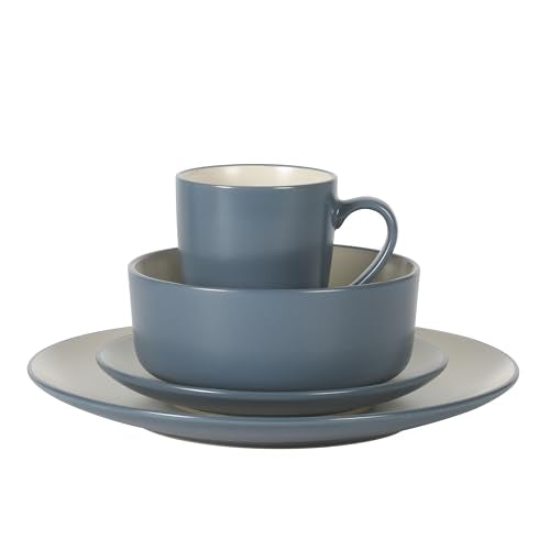 Oxford Blue Plates and Bowls Sets