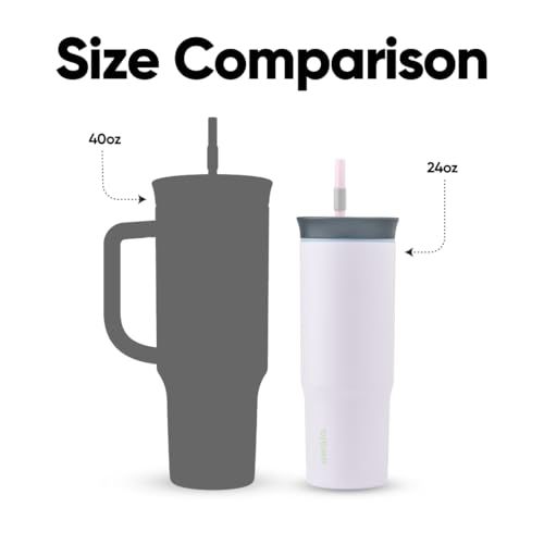 Tumbler Stainless Steel Water Bottle 24 oz Bunny Hop