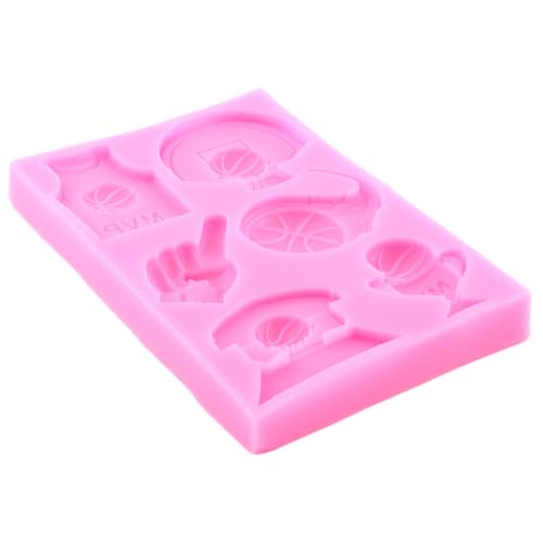 Basketball Silicone Molds Sports Theme Fondant Mold Set Of 3