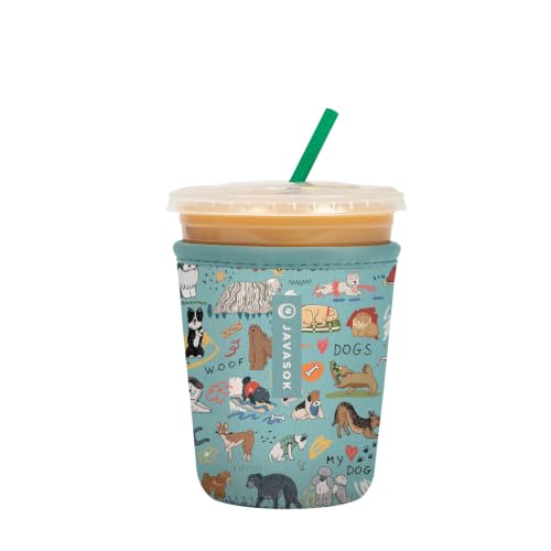JavaSok Iced Coffee & Cold Soda Insulated Neoprene Cup Sleeve