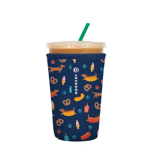 JavaSok Iced Coffee & Cold Soda Insulated Neoprene Cup Sleeve