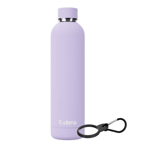 Slim Insulated Water Bottles for Travel 32oz with Clip